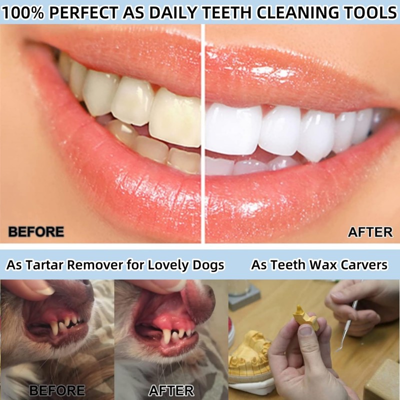 Dental Tools, Professional Teeth Cleaning Tools Dental Hygiene Tools Kit