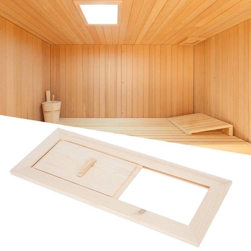 Fdit Hemlock Sauna Ventilation Grille Ventilation Grille for Sauna Rooms