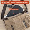 ONGROK Carbon Technology Lockable Pouch, Bamboo Derived, Durable Sealed Waterproof