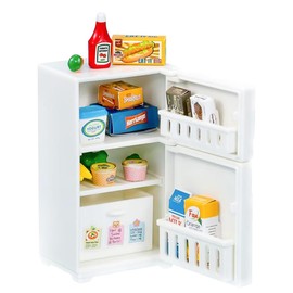 Sarini Miniature Refrigerator, Mini Appliance Model, Kitchen Scene Ornaments Bring Fun to Life and Make the Scene More Realistic
