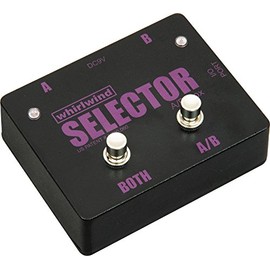 Whirlwind Selector Instrument Switch Channels A and B or Select Both, 1 Meg Ohm Impedance In/Out