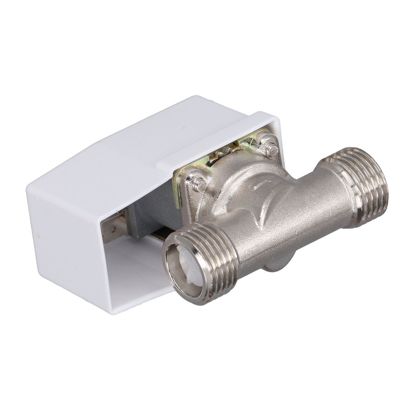 G1/2 Water Inlet Solenoid Valve Anti Backflow Removable Filter Screen