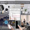 MoesGo Interruptor inteligente 2ª generación WiFi RF433 Smart Touch Wall