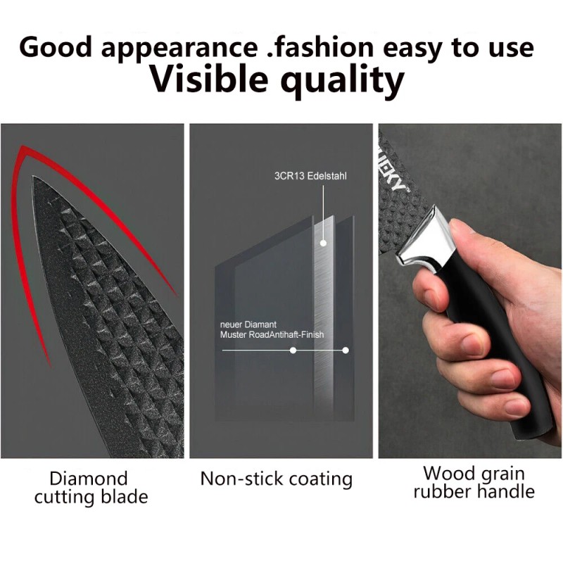High Carbon Stainless Steel Home Professional Kitchen Head Chef Knives