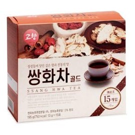 GOHYANG KOREAN Traditional Ssang Hwa Tea_13g x 15 Tea Bags_Product of Korea