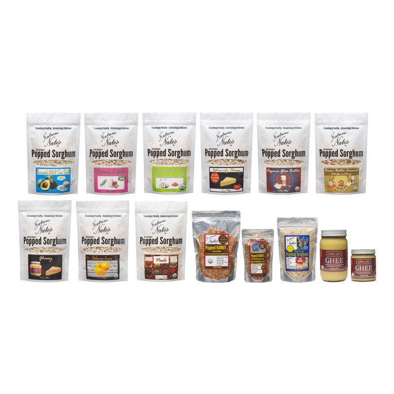 Nature Nates, Sorghum Popped Extreemly Cheezy, 5 Ounce