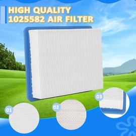 Podoy Club Car Tune Up Kit with Air Oil Fuel Filter Spark Plug for Compatible with 1992-2004 Golf Cart DS Gas
