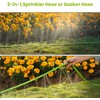 Sprinkler Soaker Hose 50FT 2Pack, Watering Hose with Holes, High-Efficiency
