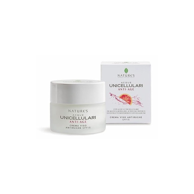 Nature's Water Single-Cell Face Cream Anti-Wrinkle SPF 15 - 50