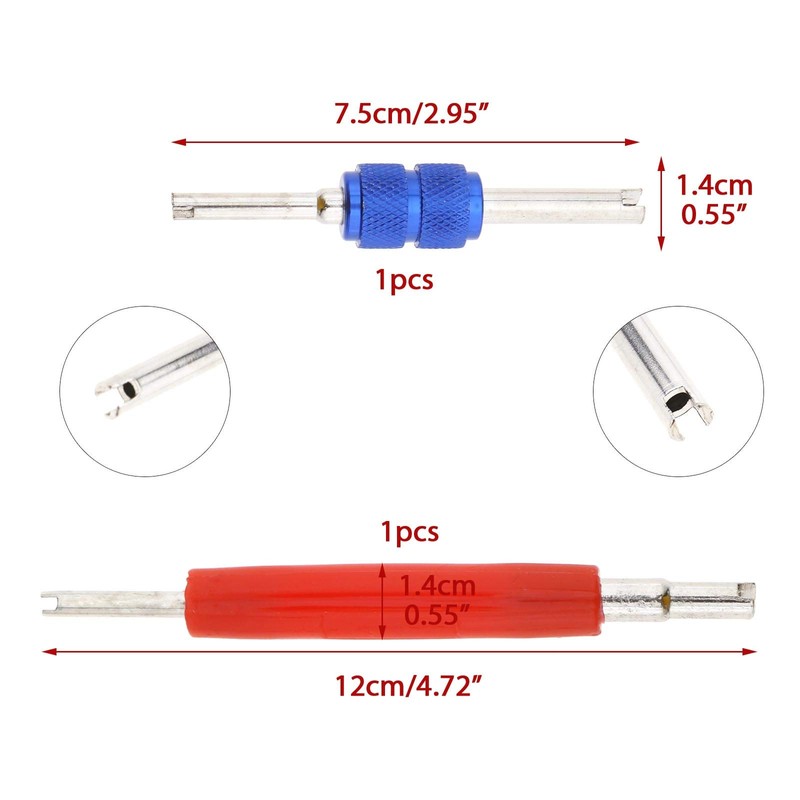Air Conditioning Valve Core Remover Repair Compilation Reinstallation Kit Pack