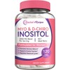 Doctor's Recipes Inositol Supplement, Myo-Inositol & D-Chiro Inositol Capsules 2050mg per Serving, Ideal 40:1 Blend, Hormone Balance for Women, Ovarian Function & Fertility Support, 120 Vegan Caps