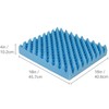 DMI Egg Crate Sculpted Foam Chair Cushion, Seat Cushion for