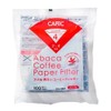CAFEC Abaca Conical Coffee Filter for 2-4 Cups (100 Count) AC4-100W (3 Pack)