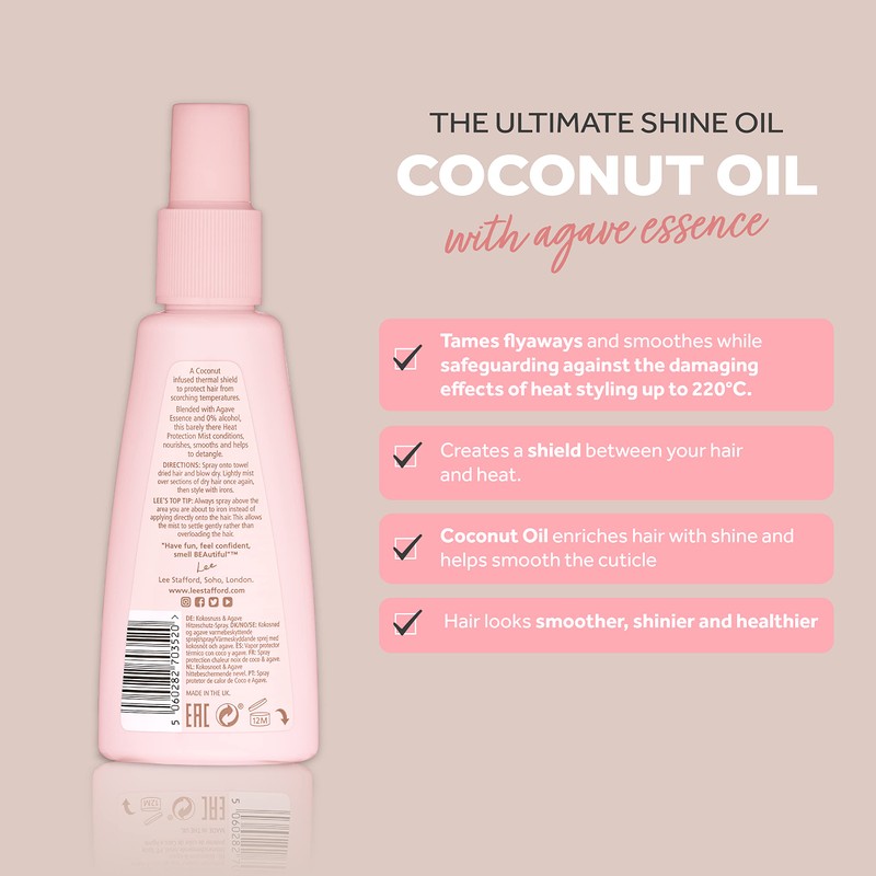 Lee Stafford Coco Loco & Agave Heat Protection Mist