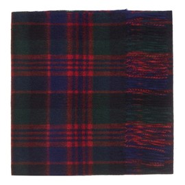 Oxfords Cashmere 100% Lambswool Plaid Tartan Scarf, Macdonald