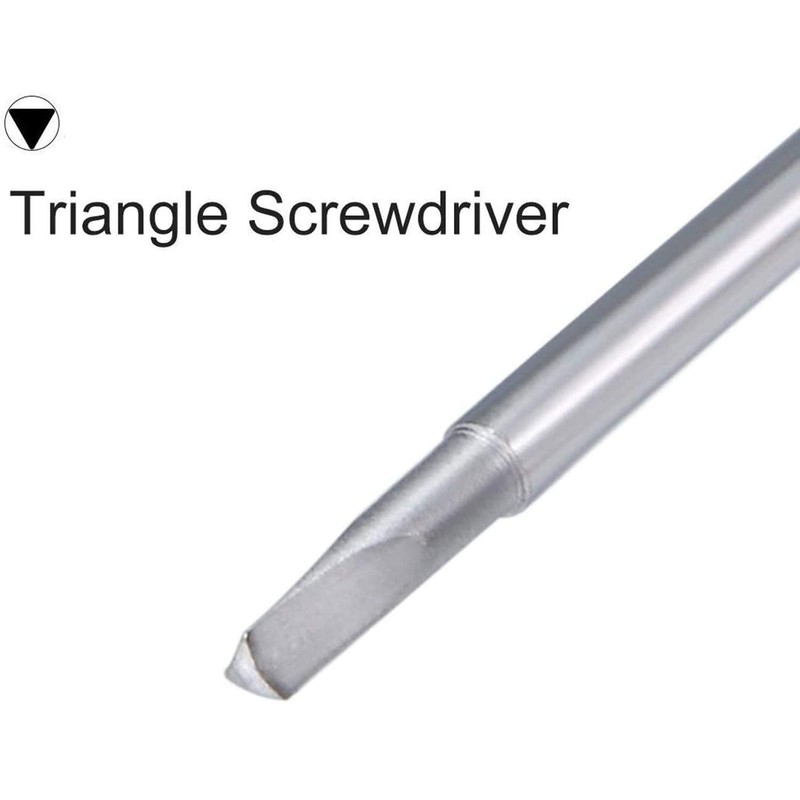 XMHF 5PCS Triangle Head Screwdriver Set Magnetic Screwdriver 1.8mm, 2.0mm,