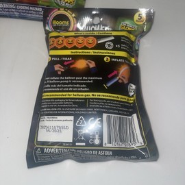 illooms  Light Up LED Pumpkin Balloons 5-Pack - New