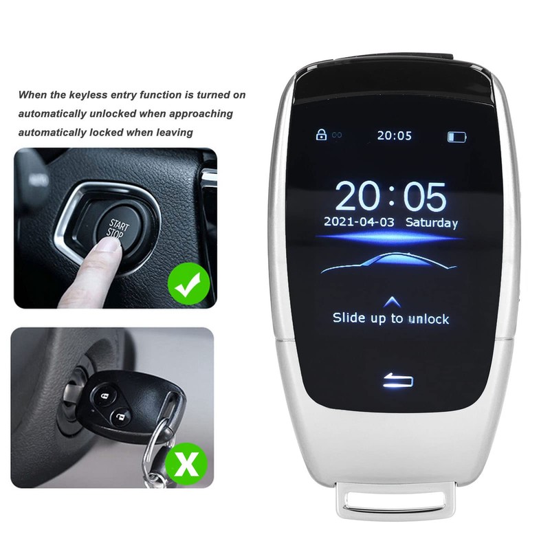 Universal TK900 LCD Smart Key Remote Keyless Entry for Start