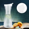 Juice Bottle, Acrylic Transparent Water Jug, Ice Cold Juice, Milk