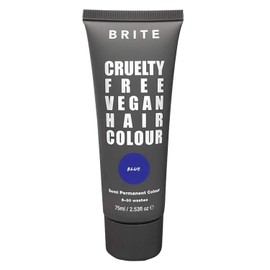 BRITE Semi Permanent Hair Colour, Blue, 75 ml