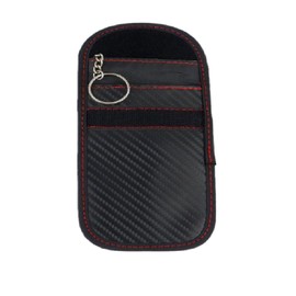 Eidyer Faraday Bag Key Protector, Car Key Signal Blocker Case, Anti Theft Safe Signal Blocking Bag, Keyless Entry RFID Fob Key Security Box Protector