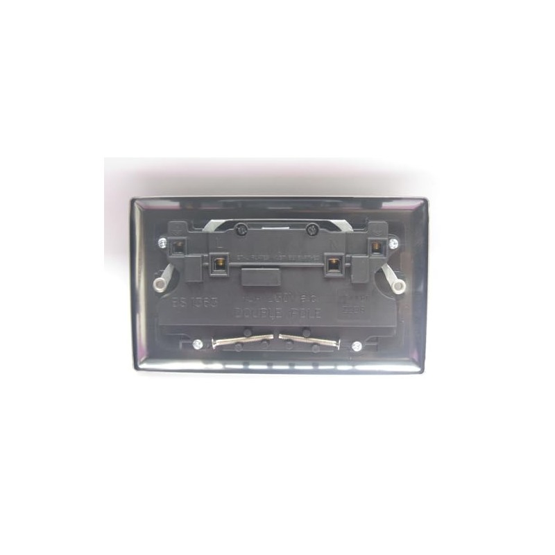 Varilight XY5B.BC 13A Socket, 2-Gang, 2 Pole, Urban Brushed Copper