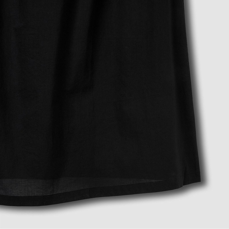 JAJU [JAJU/자주] Girl's Eyelet Sleeveless Pajama Dress_Black