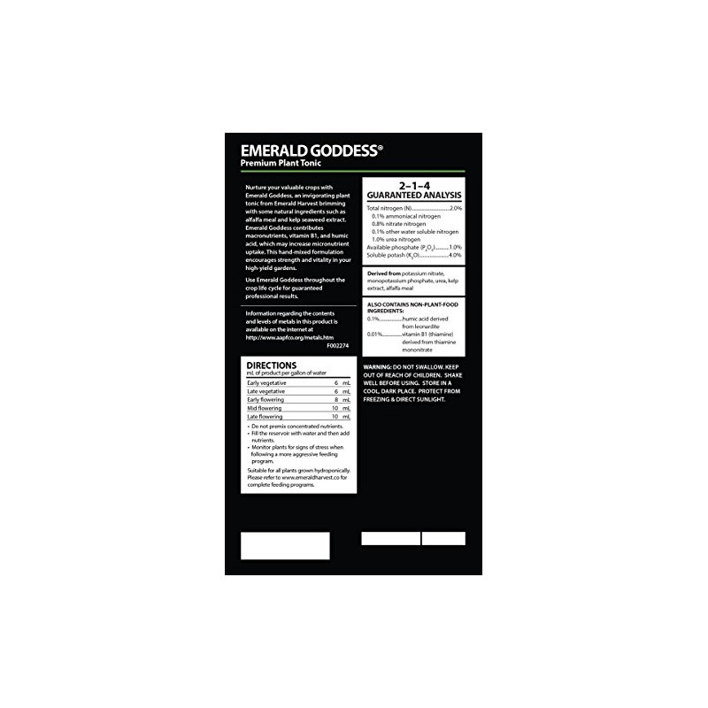 Emerald Goddess (1 Quart)