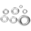 720Pcs Flat Washer Kit 304 Stainless Steel Silver Spring Gasket