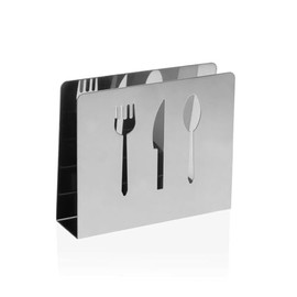 Versa Napkin Holder Stainless Steel 3.5 x 10.1 x 12 cm