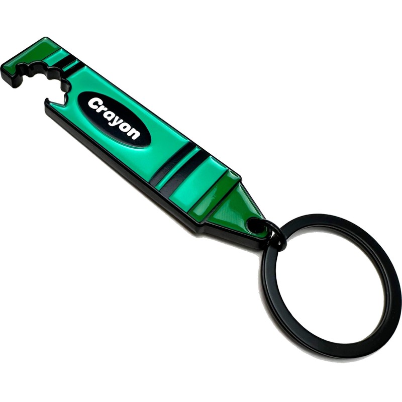 Crayon Military Themed Key Chain Bottle Opener - Happy Hour