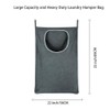 KINGSUSLAY Hanging Laundry Hamper, Hanging Hamper with Free Hanging Hooks,
