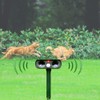 Outdoor Waterproof Solar Power Animal Repeller Ultrasonic Infrared Mouse Bird
