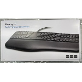 Kensington Pro Fit Ergo Wired Keyboard K75400US Black BNIB SEALED