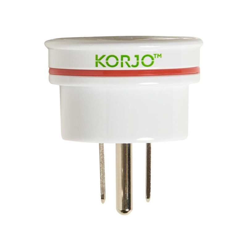 Korjo International 3-Pack Adapter Set, for Europe, UK, USA, Multi-Pack,
