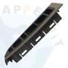 Bisel de interruptor de ventana ompatible con Chevy/GMC Tan,Izquierdo