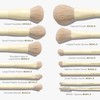 Vynestra Makeup Brushes Buttery Blends 12 Travel Face& Eye Makeup
