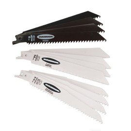 6" Bi-metal Reciprocating Saw Blade Assortment, Pack of 12