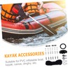 GANAZONO 1 Set Kayak Anchor Trolley Kit Durable Rope Flush
