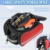 Taeku Bicycle Rear Bag, 27L Multifunctional Waterproof Pack Backpack Bicycle