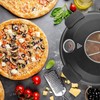 Pizza Maker Electric, 4-Min-Pizza in 1200W Pizza Oven, 31cm Refractory