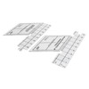 18inch Double Strip Quilting Ruler 60 Degree Diamond Quilt Ruler
