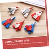 TOYANDONA Aircraft Eraser Toy 36 Pcs Eraser Prizes for 3D