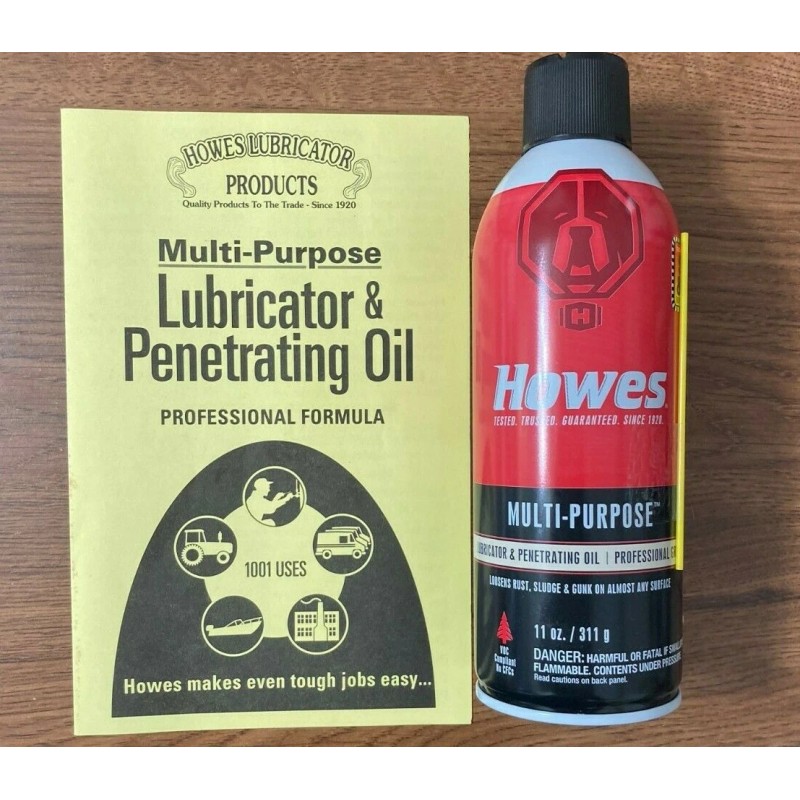 HOWES LUBRICATOR 11 OZ SPRAY since 1920