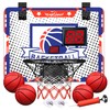 EagleStone Kids Indoor Basketball Hoop, 4 Balls Mini Basketball Toy