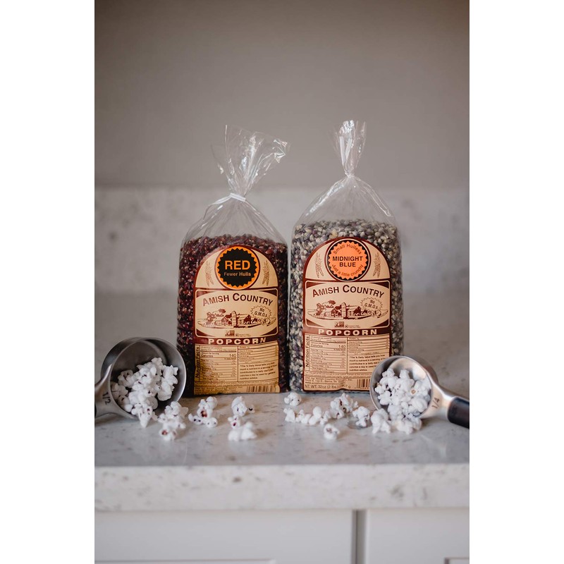 Amish Country Popcorn | 2-2 lb Bags | 2 lb