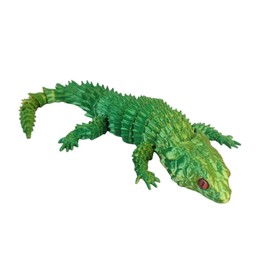Chameleon, Gecko, 3D Toy, Movable Chameleon Toy, 3D Printed Animals, Movable Joint, Flexible Chameleon Movable Joint, Lizard Toy Adults Children Gifts Office Decoration