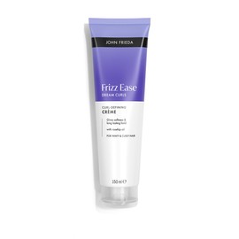 John Frieda Frizz Ease Dream Curls Curl Defining Crème 150ml. Curl Creme for Curly Hair Routine, Tame Frizz Control and Soft Defined Shape