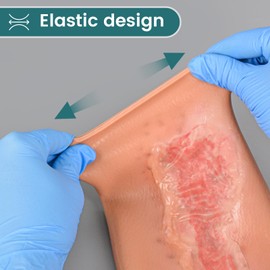 MedEduQuest Abrasion Wound Care Training Sleeve, Wound Packing Trainer for Medical Education