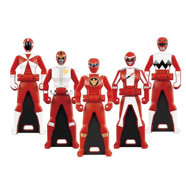 Pirate Sentai Gokaiger Ranger Key Series Ranger Key Set 02
